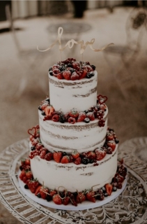 Semi Naked Cake