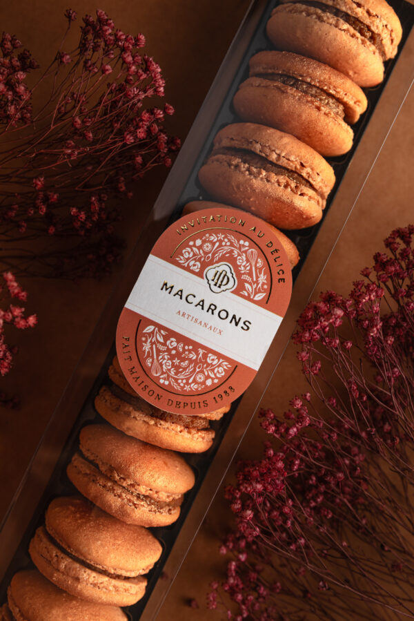 Coffret de 6 Macarons Foie Gras - Macarons Salés – Image 3