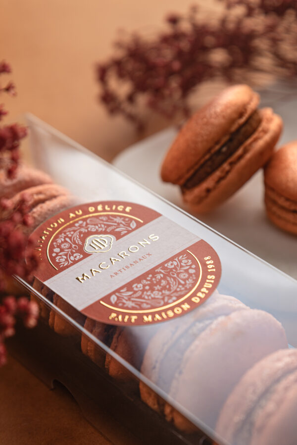 Coffret de 6 Macarons Foie Gras - Macarons Salés – Image 4