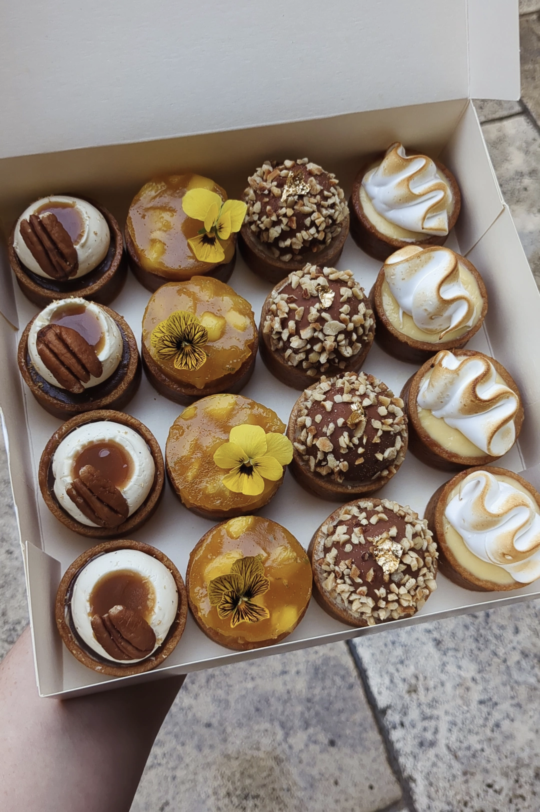 Box de 16 Minis Tartelettes " Premiers Instants "