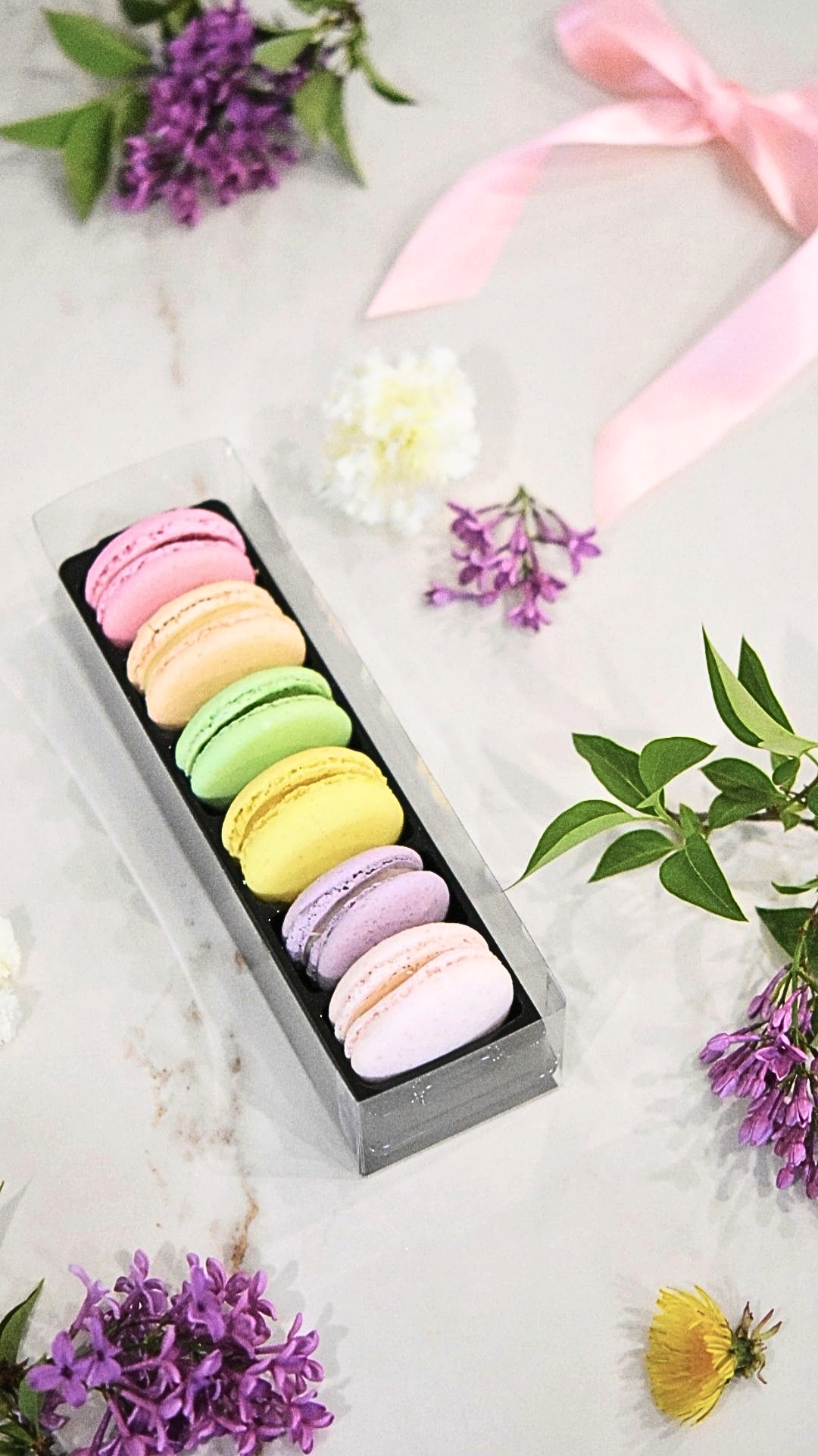 Coffret 6 Macarons - Edition Limitée du Printemps